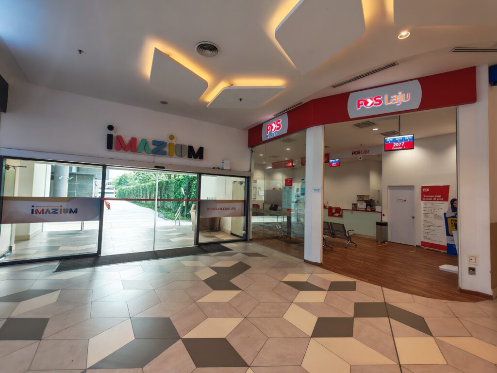 Pejabat POS The Starling Mall near IMAZIUM entrance