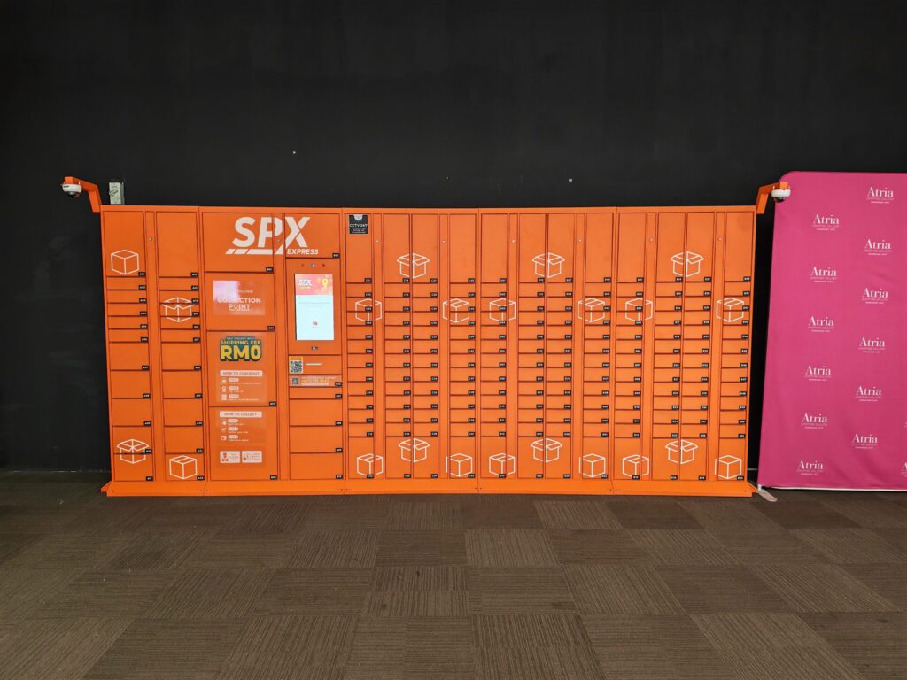 SPX Express Self-Collection Locker @ Atria Shopping Gallery, Petaling Jaya