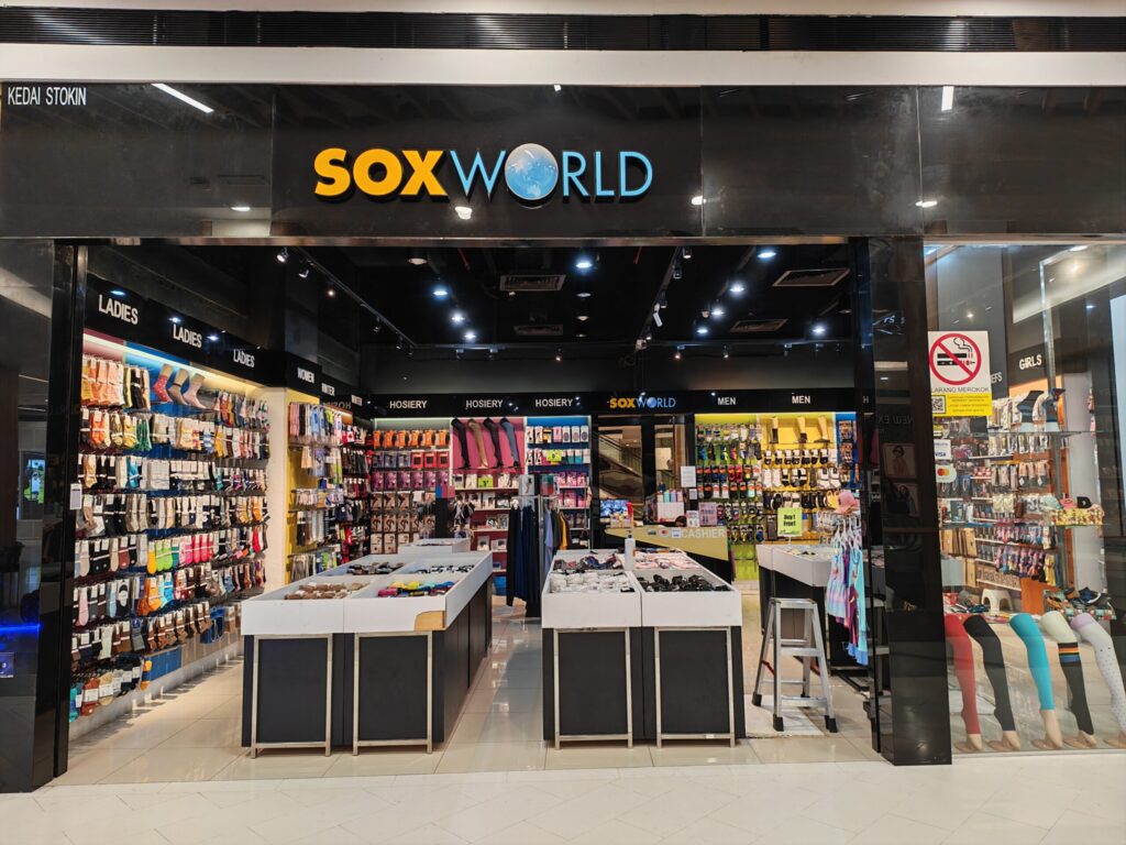 Soxworld Atria Shopping Gallery, Petaling Jaya