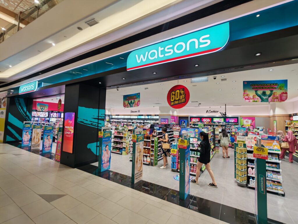 Watsons Atria Shopping Gallery, Petaling Jaya