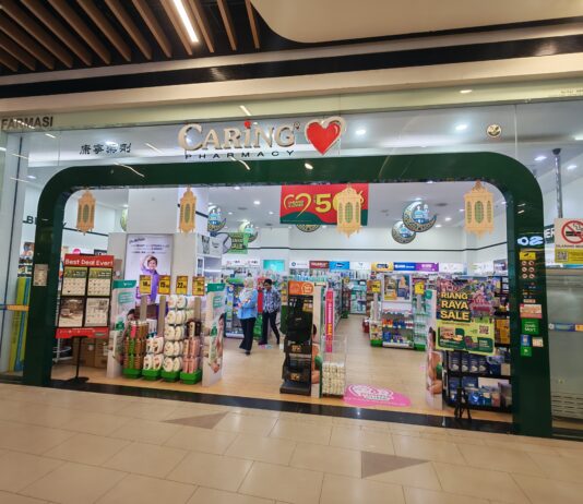 CARiNG Pharmacy Atria Shopping Gallery Petaling Jaya