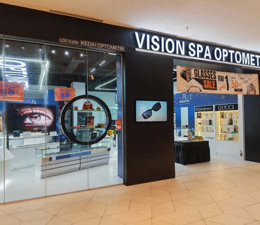 Vision Spa Optometry Starling Mall, Damansara Uptown, Petaling Jaya