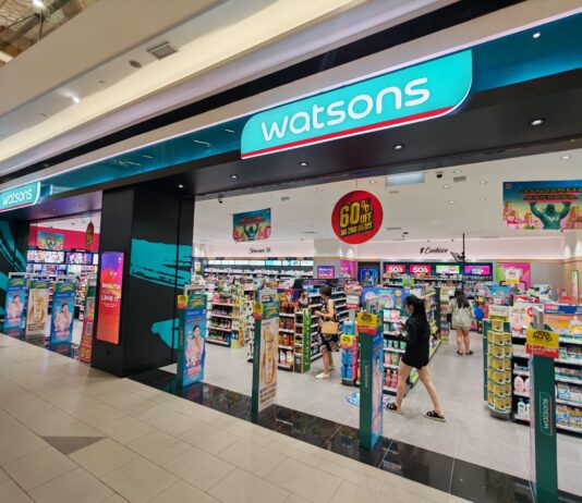Watsons Atria Shopping Gallery, Petaling Jaya