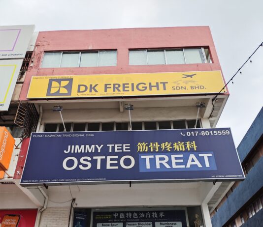 Jimmy Tee Osteo Treat SS2, Petaling Jaya